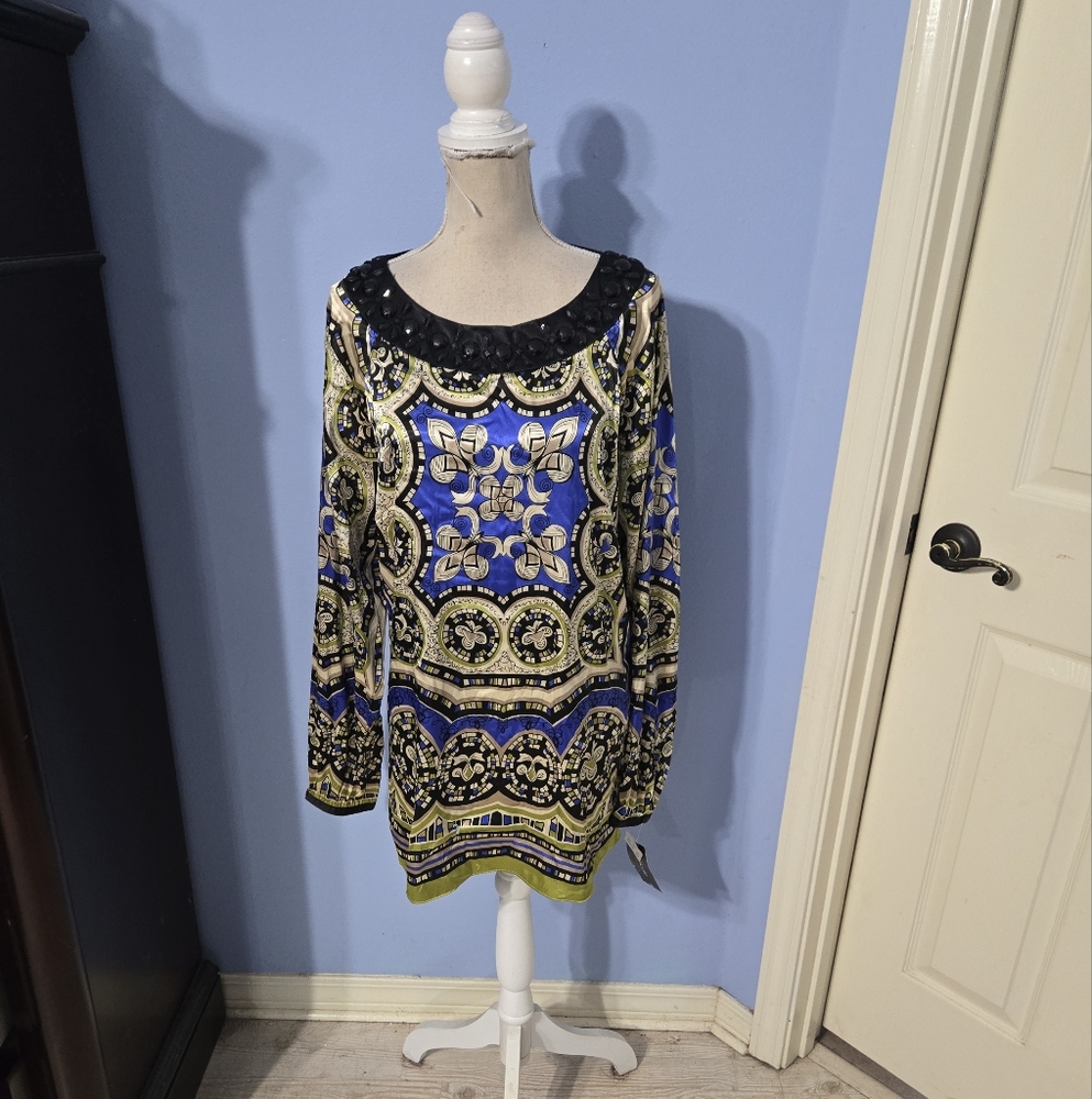 Nicole By Nicole Miller Size 16 Womens Tunic